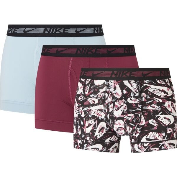 Nike Nike TRUNK 3P Muške bokserice, boja vina, veličina