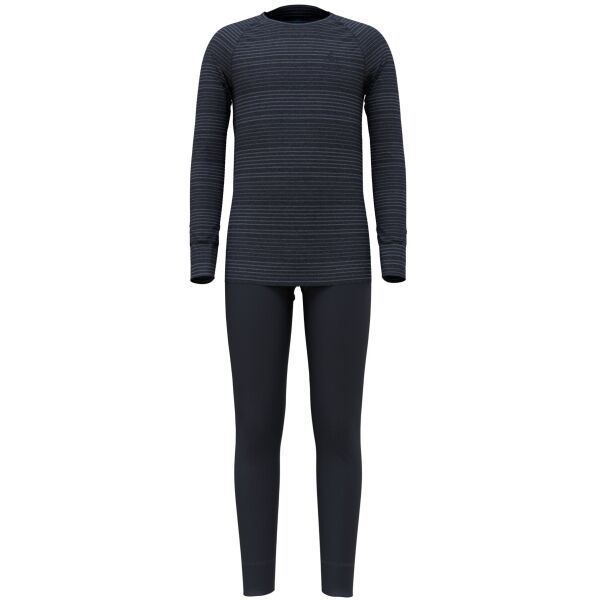 Odlo Odlo ACTIVE WARM ECO SET KIDS Dječji funkcionalni set, tamno siva, veličina