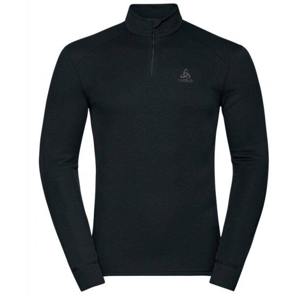 Odlo Odlo BL TOP ACTIVE WARM ECO Muška funkcionalna majica, crna, veličina