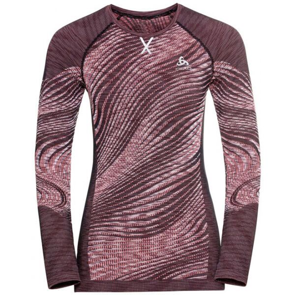 Odlo Odlo BL TOP BLACKCOMB ECO Funkcionalna majica, boja vina, veličina
