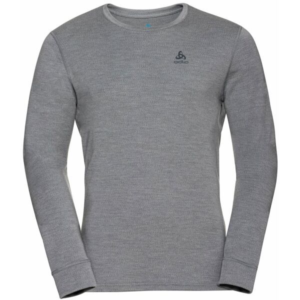 Odlo Odlo BL TOP CREW NECK L/S MERINO260 Muška Merino majica, tamno siva, veličina