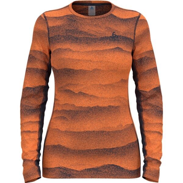 Odlo Odlo BL TOP CREW NECK L/S WHISTLER ECO Ženska funkcionalna majica, narančasta, veličina
