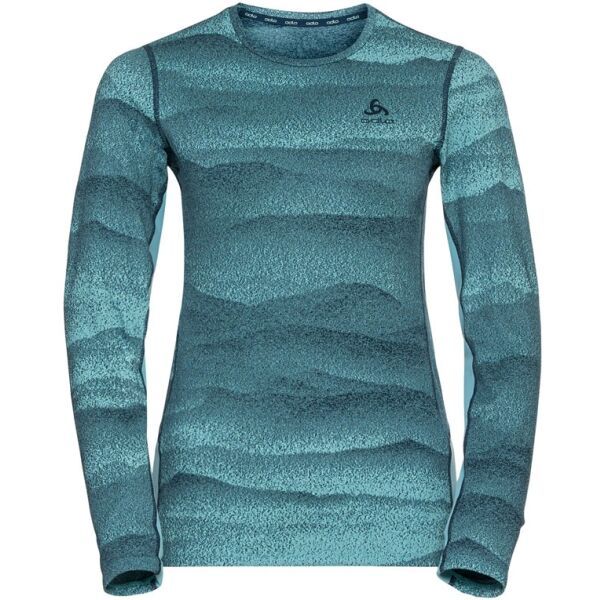 Odlo Odlo BL TOP CREW NECK L/S WHISTLER ECO Ženska funkcionalna majica, plava, veličina
