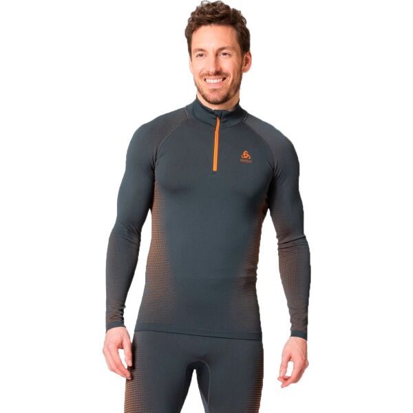 Odlo Odlo BL TOP PERFORMANCE WARM ECO Muški donji sloj, tamno siva, veličina