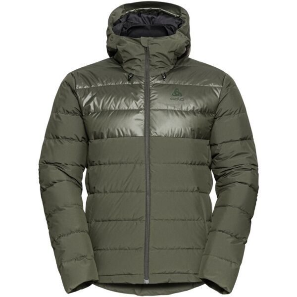 Odlo Odlo M SEVERINN-THERMIC HOODED INSULATED JACKET Muška pernata jakna, khaki, veličina