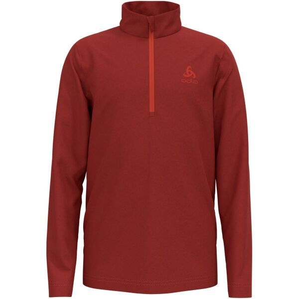 Odlo Odlo MID LAYER 1/2 ZIP BERRA KIDS Dječja majica, crvena, veličina