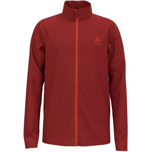 Odlo Odlo MID LAYER FULL ZIP BERRA KIDS Dječja majica, crvena, veličina