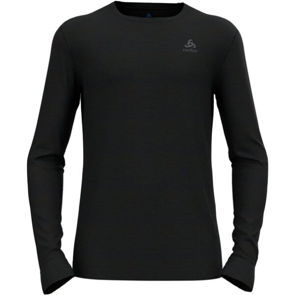 Odlo Odlo NATURAL MERINO 200 Muška termo majica dugačkih rukava, crna, veličina