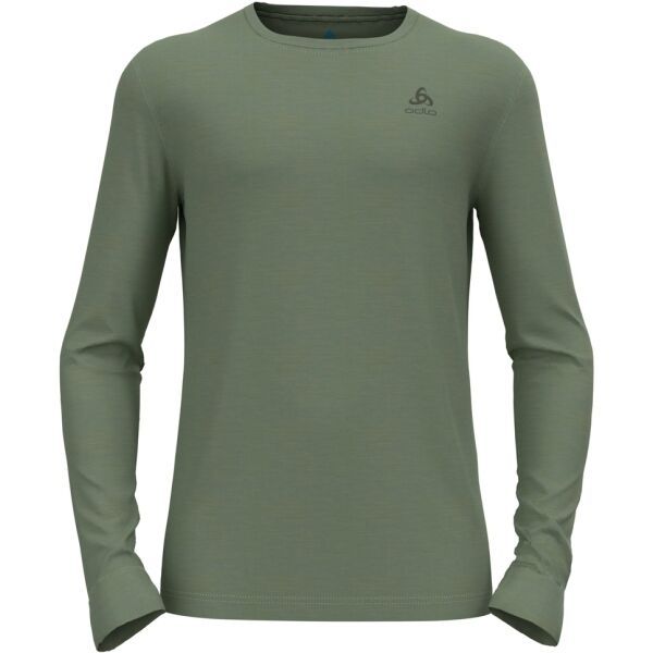 Odlo Odlo NATURAL MERINO 200 Muška termo majica dugačkih rukava, khaki, veličina