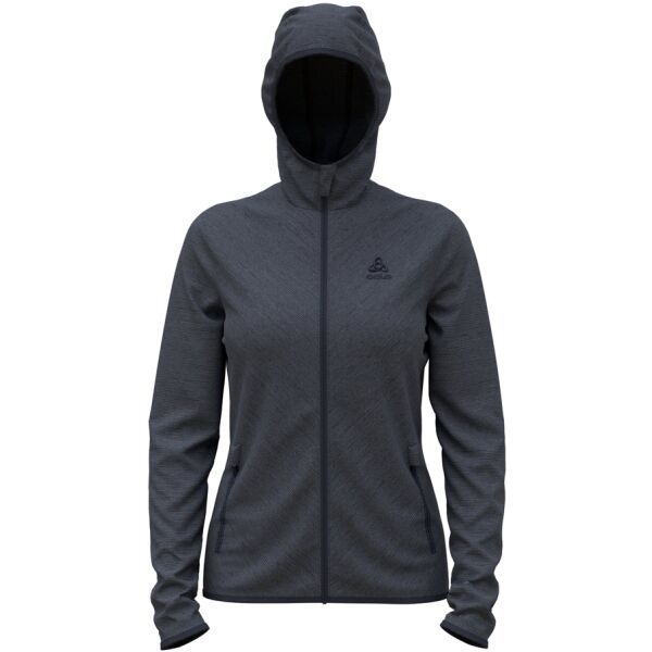 Odlo Odlo ROY MID LAYER HOODY Ženska majica od flisa, tamno siva, veličina