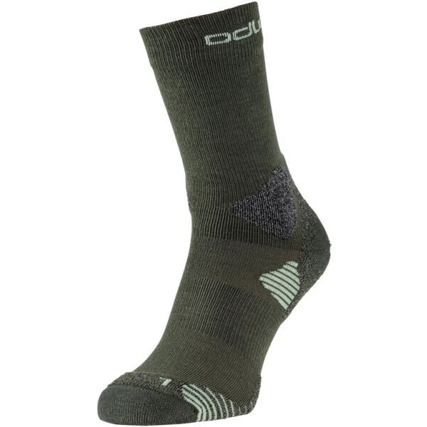 Odlo Odlo SOCKS CREW PRIMALOFT HIKE Čarape, zelena, veličina