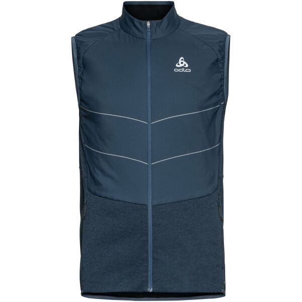 Odlo Odlo VEST RUN EASY S-THERMIC Muški prsluk za trčanje, plava, veličina