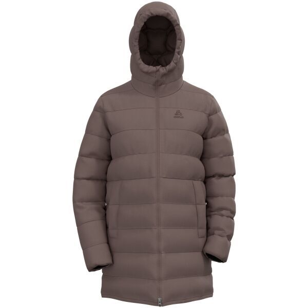 Odlo Odlo W ASCENTN-THERMIC HOODED JACKET INSULATED Ženski pernati kaput, smeđa, veličina