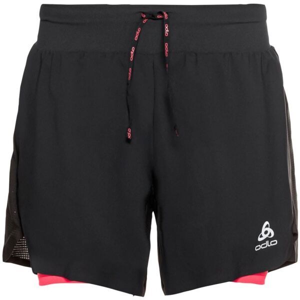 Odlo Odlo W AXALP TRAIL 6 INCH 2IN1 SHORT Ženske kratke hlače za trčanje 2u1, crna, veličina