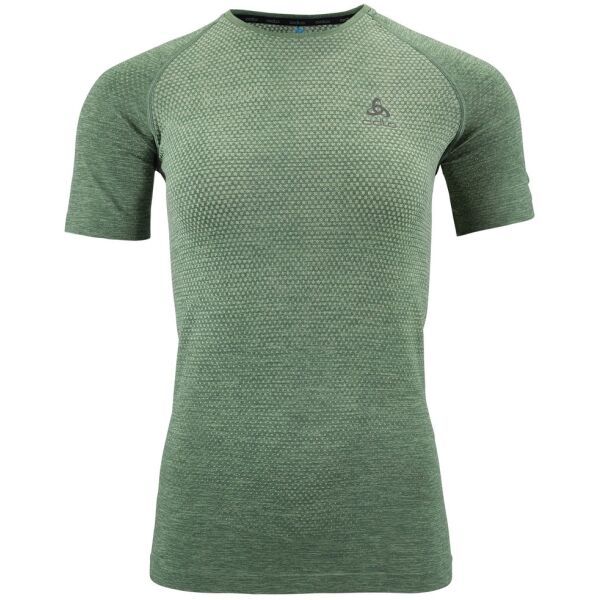 Odlo Odlo W CREW NECK S/S ESSENTIAL SEAMLESS Ženska majica za trčanje, zelena, veličina