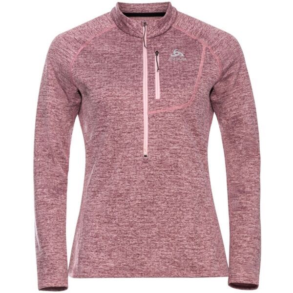 Odlo Odlo W MID LAYER 1/2 ZIP TENCIA Ženska majica, boja lososa, veličina
