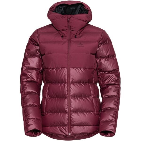 Odlo Odlo W SEVERIN N-THERMIC HOODE INSULATED JACKET Ženska pernata jakna, boja vina, veličina