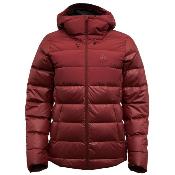 Odlo Odlo W SEVERIN N-THERMIC HOODE INSULATED JACKET Ženska pernata jakna, crvena, veličina