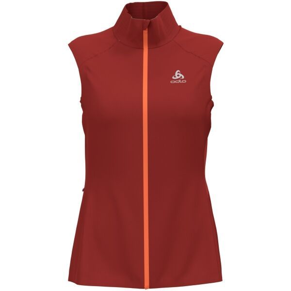 Odlo Odlo W ZEROWEIGHT WARM VEST Ženski prsluk za trčanje, crvena, veličina