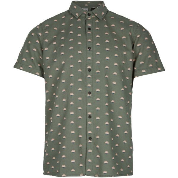 O'Neill O'Neill AOP CHAMBRAY SHIRT Kratka muška košulja, khaki, veličina