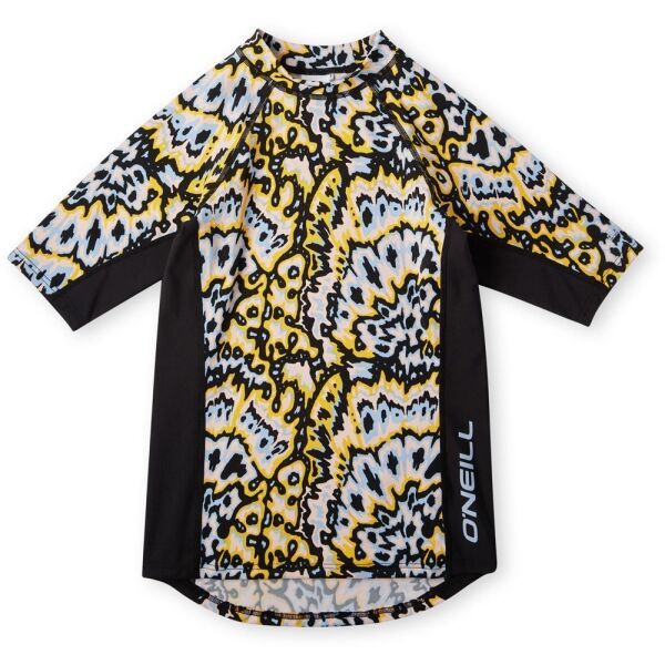 O'Neill O'Neill AOP PRINT SKINS S/SLV Majica za djevojčice, crna, veličina