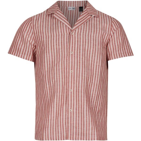 O'Neill O'Neill BEACH SHIRT Kratka muška košulja, crvena, veličina