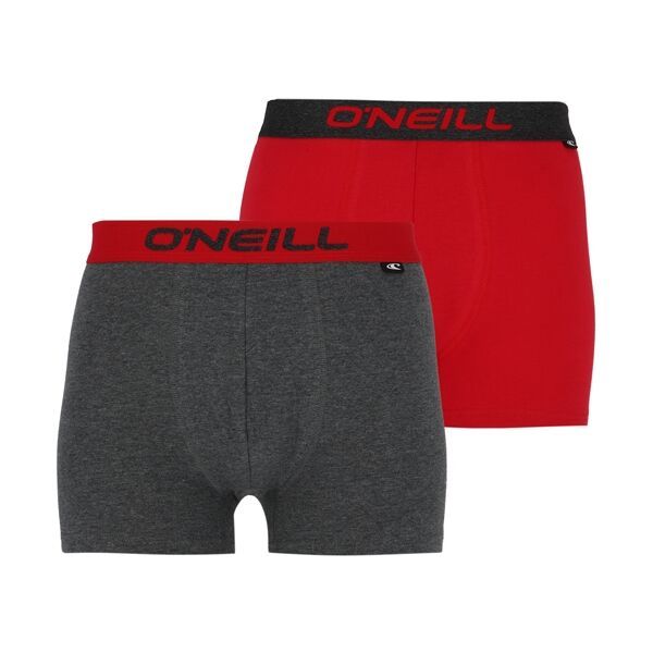 O'Neill O'Neill BOXER PLAIN 2PACK Muške bokserice, tamno siva, veličina