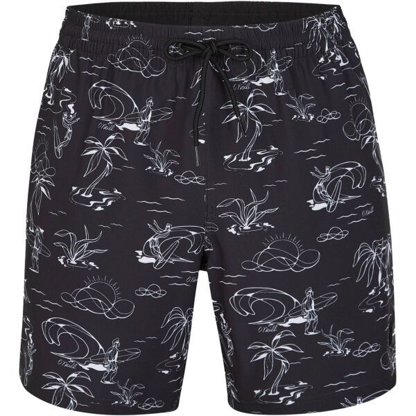O'Neill O'Neill CALI CIRCLE SURFER 16'' SWIM SHORTS Muške kupaće gaće, crna, veličina