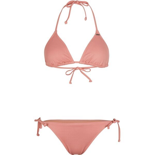 O'Neill O'Neill CAPRI - BONDEY ESSENTIAL FIXED SET Ženski dvodijelni kupaći kostim, ružičasta, veličina