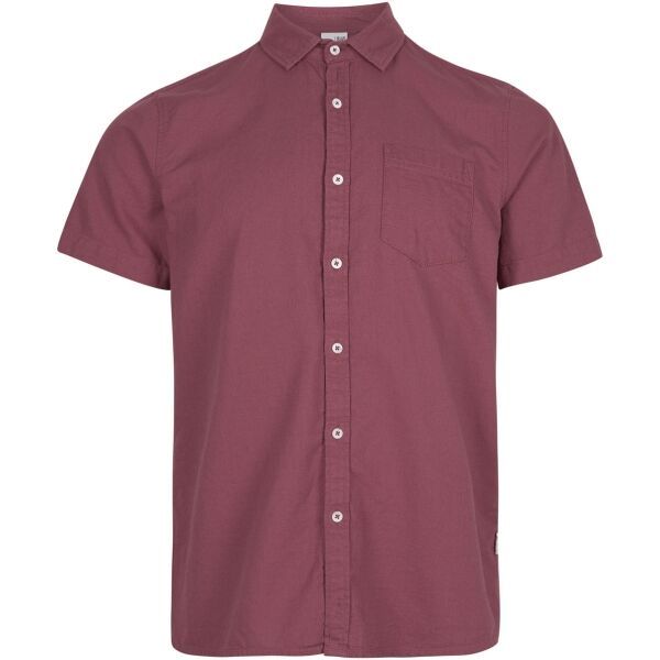 O'Neill O'Neill CHAMBRAY SHIRT Muška košulja kratkih rukava, boja vina, veličina