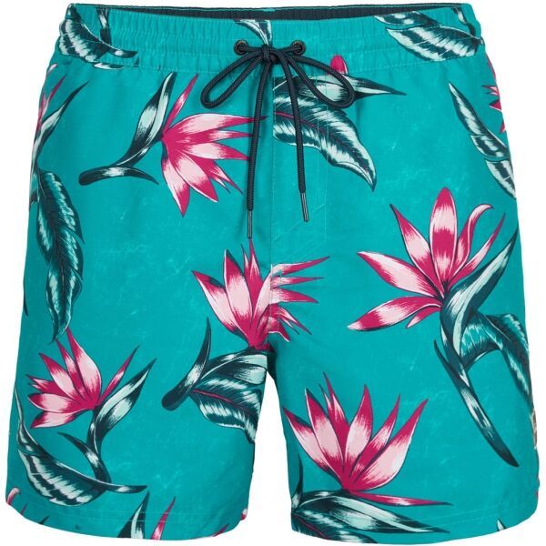 O'Neill O'Neill FLORAL SHORTS Muške kratke hlače za plivanje, tirkiz, veličina