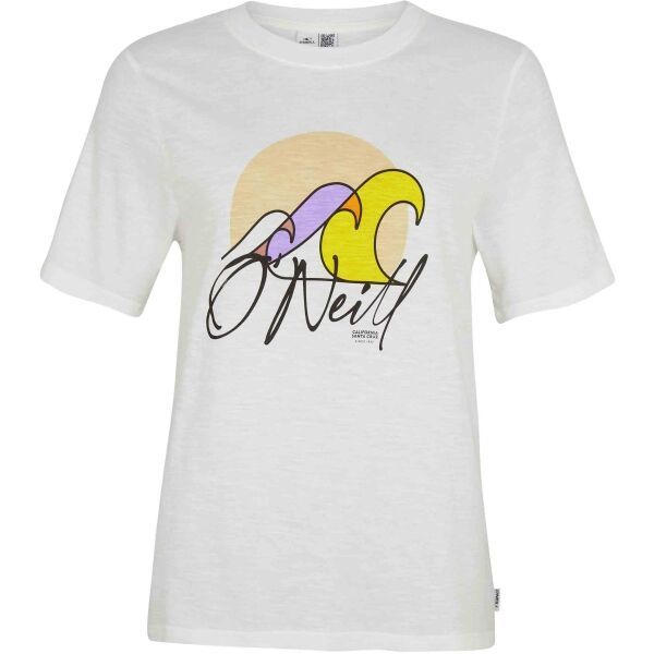 O'Neill O'Neill LUANO GRAPHIC T-SHIRT Ženska majica, bijela, veličina