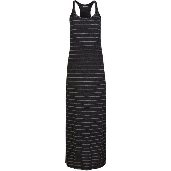 O'Neill O'Neill LW FOUNDATION STRIPED LONG DRE Ženska haljina, crna, veličina