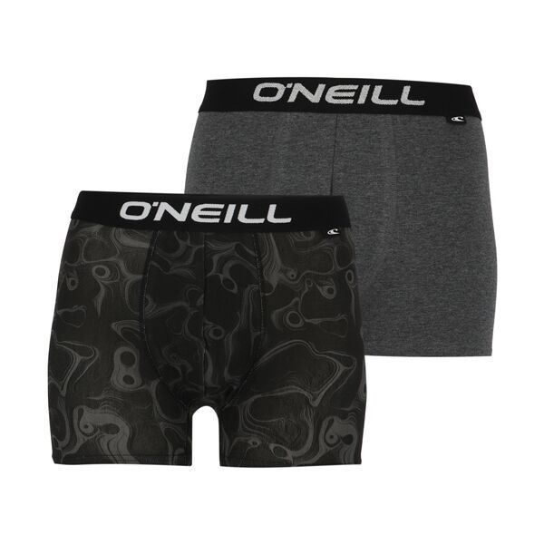 O'Neill O'Neill PAINT&PLAIN 2-PACK Muške bokserice, crna, veličina