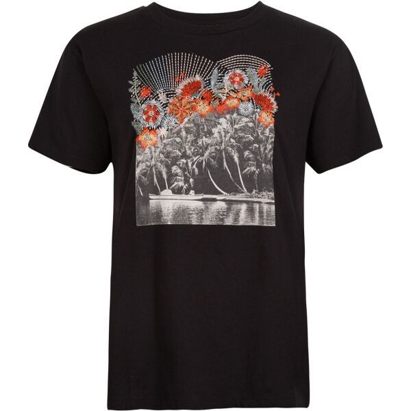 O'Neill O'Neill PALM T-SHIRT Ženska majica, crna, veličina