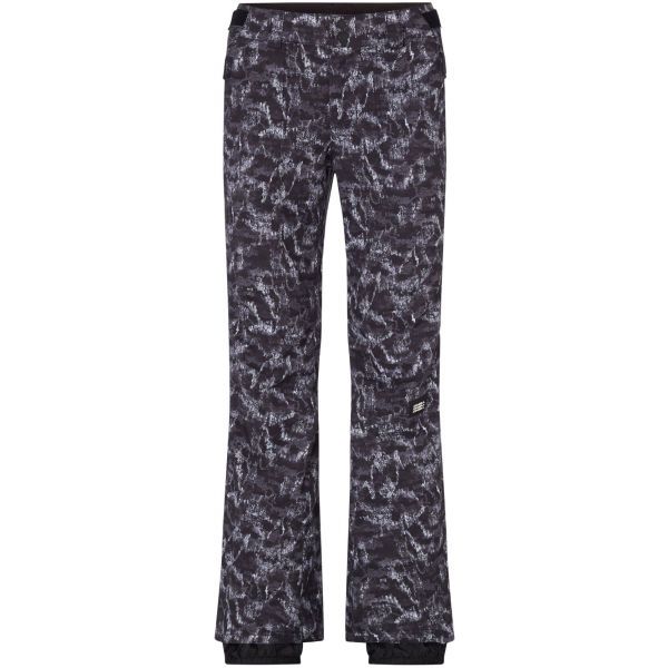 O'Neill O'Neill PW GLAMOUR PANTS AOP Ženske skijaške / snowboard hlače, crna, veličina