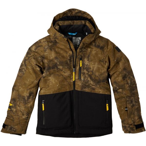 O'Neill O'Neill TEXTURE JACKET Jakna za skijanje/snowboard za dječake, smeđa, veličina