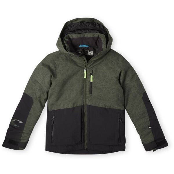 O'Neill O'Neill TEXTURE JACKET Skijaška/ snowboard jakna za dječake, tamno zelena, veličina
