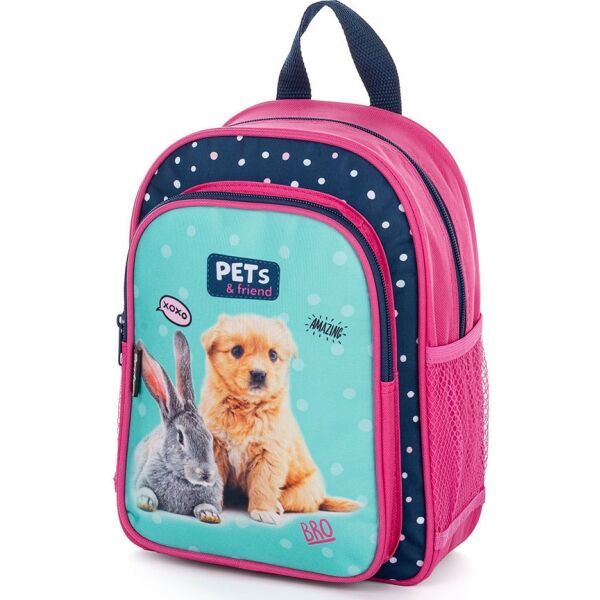 Oxybag Oxybag KID BACKPACK PETS Predškolski ruksak, ružičasta, veličina