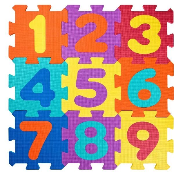 PLASTICA PLASTICA FOAM PUZZLE Pjenaste puzzle, mix, veličina