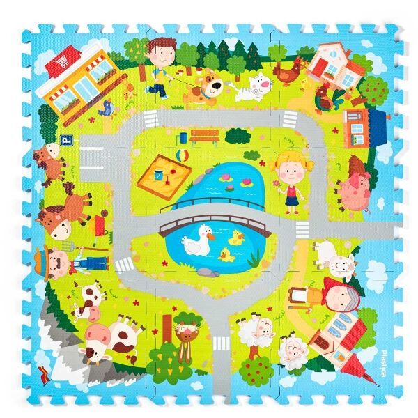 PLASTICA PLASTICA FOAM PUZZLE Puzzle od pjene, mix, veličina