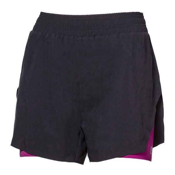 PROGRESS PROGRESS CARRERA SHORTS Ženske sportske kratke hlače 2u1, crna, veličina