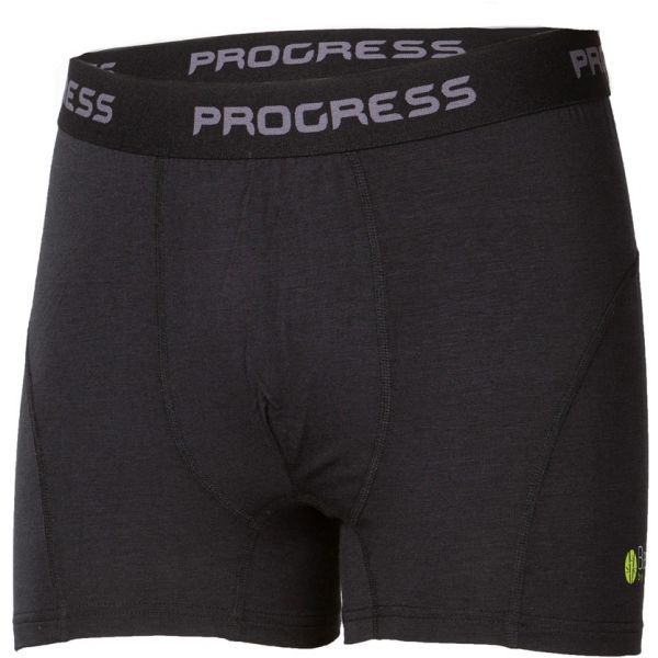 PROGRESS PROGRESS E SKN BAMBUS Muške bokserice, crna, veličina