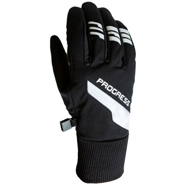PROGRESS PROGRESS XC GLOVES Zimske podstavljene rukavice za skijaško trčanje, crna, veličina