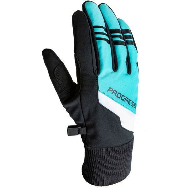 PROGRESS PROGRESS XC GLOVES Zimske podstavljene rukavice za skijaško trčanje, crna, veličina