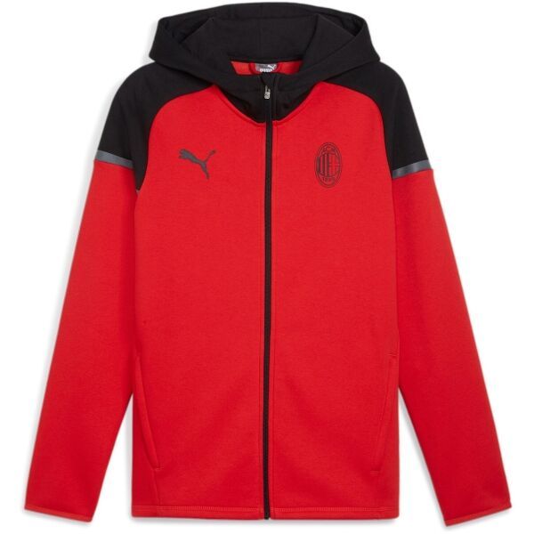 Puma Puma ACM CASUALS HOODED JKT Muški gornji dio trenirke, crvena, veličina