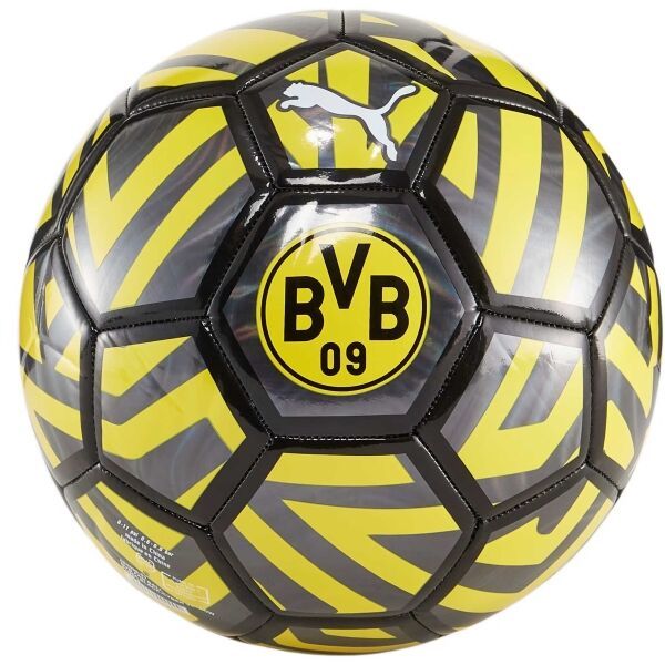 Puma Puma BORUSSIE DORTMUND FAN BALL Nogometna lopta, crna, veličina