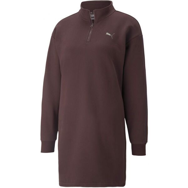 Puma Puma CYBER SWEAT DRESS Sportska dukserica haljina, boja vina, veličina