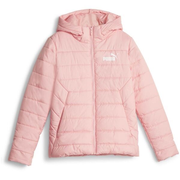Puma Puma ESSENTIALS HOODED PADDED JACKET Jakna za dječake, ružičasta, veličina