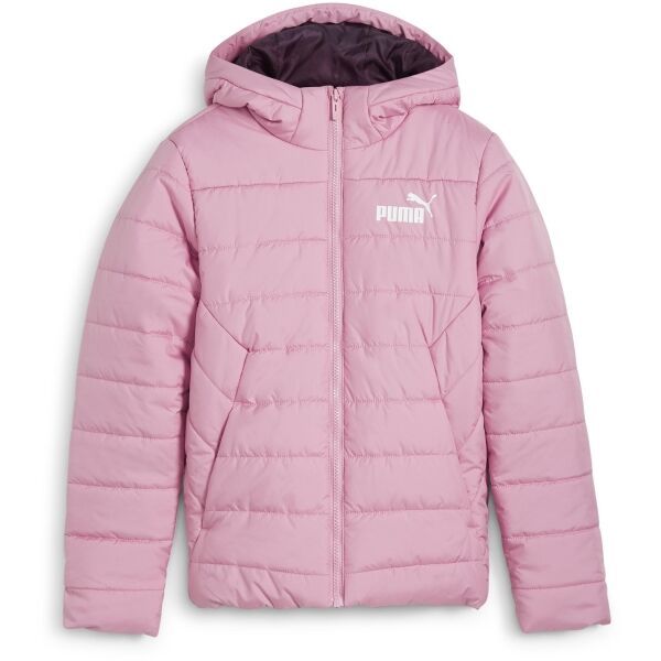 Puma Puma ESSENTIALS HOODED PADDED JACKET Jakna za dječake, ružičasta, veličina
